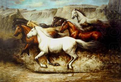 unknow artist Horses 020 china oil painting image